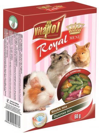 Vitapol | Paluszki mix dla gryzoni i królika 60g