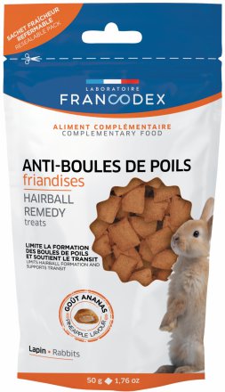 Franxodex | Przysmaki zapobiegające zakłaczeniom dla królików 50g