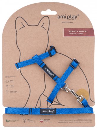 Amiplay | Twist | Szelki i smycz dla kota