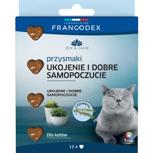 Francodex | Antystresowe przysmaki dla kota z kocimiętką 12szt.\opak.